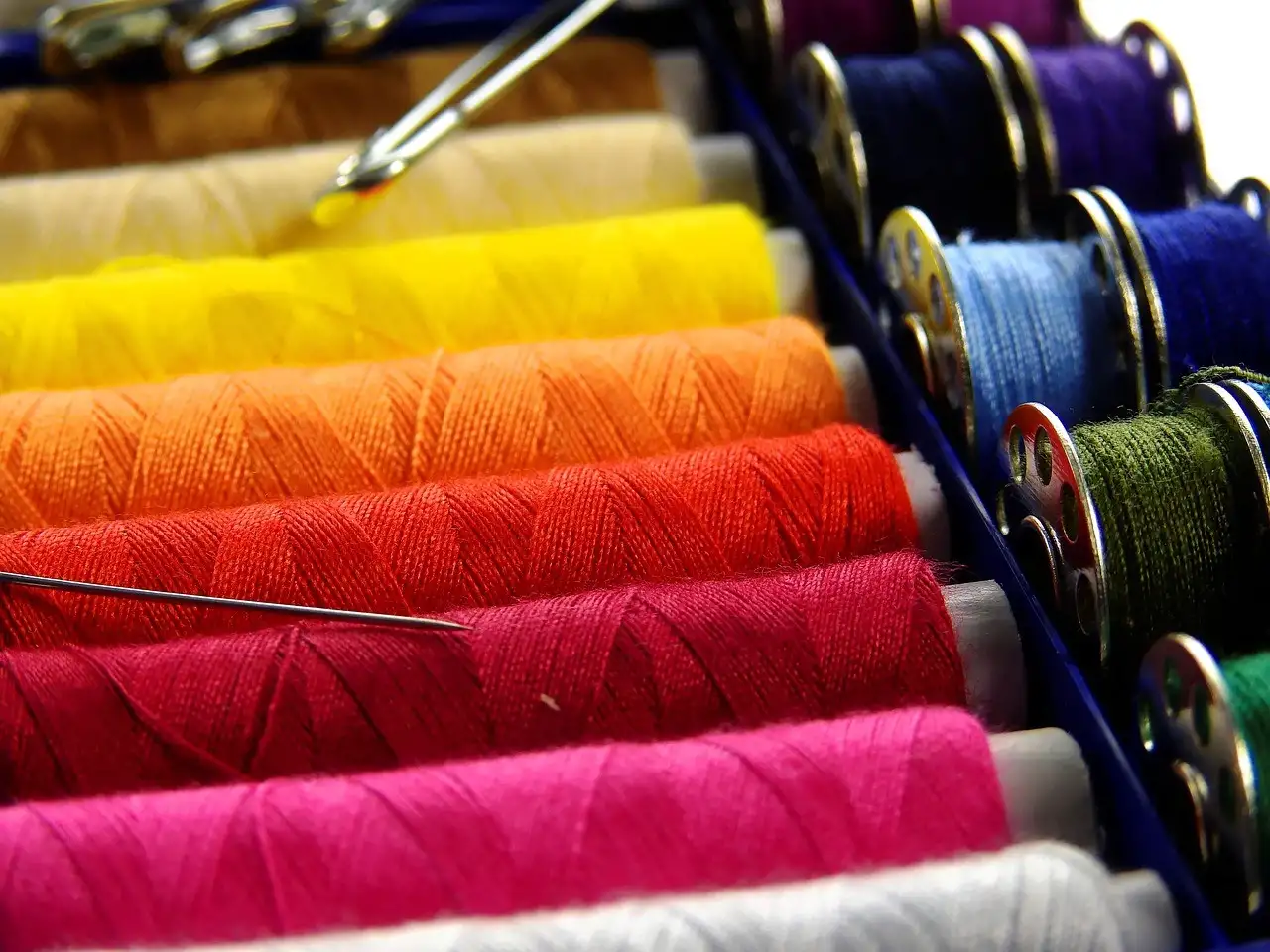 Threads. Awesome when they come in pretty colours like this. Sometimes less awesome.